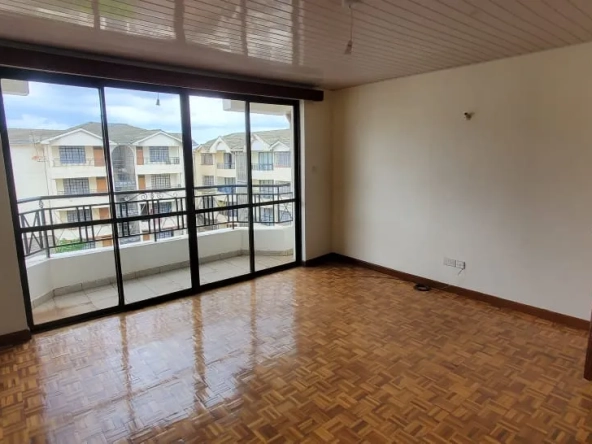 Spacious 2 Bedroom Apartment For Sale in Dagoretti Road Karen Living Room Area with Balcony
