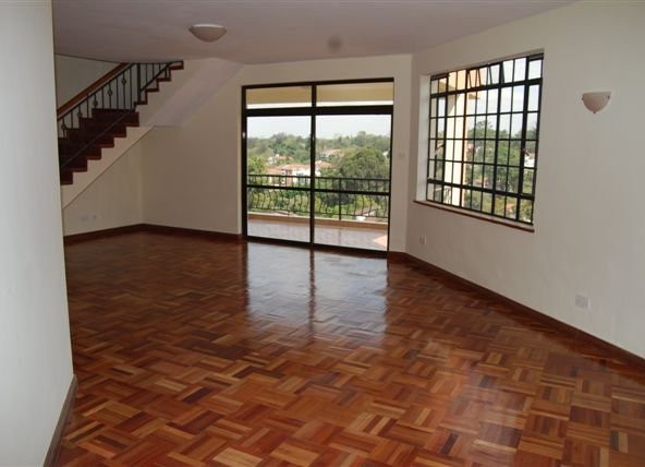 wooden floors | Picturesque 5-Bed Penthouse Apartment in Rhapta For Rent
